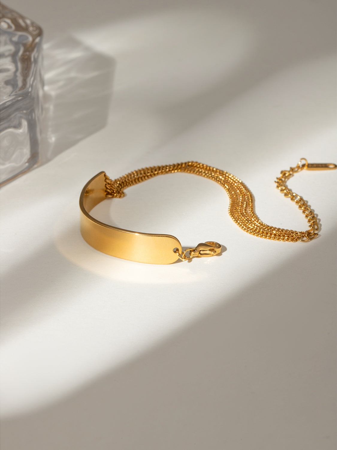18K Gold-Plated Stainless Steel Bracelet - felvior