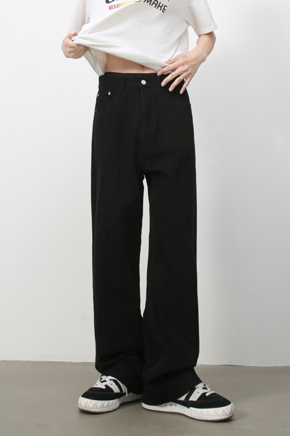 Men's Baggy Jeans with Pockets