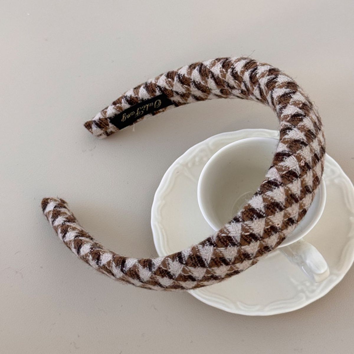 Polyester Wide Hair Headband - felvior