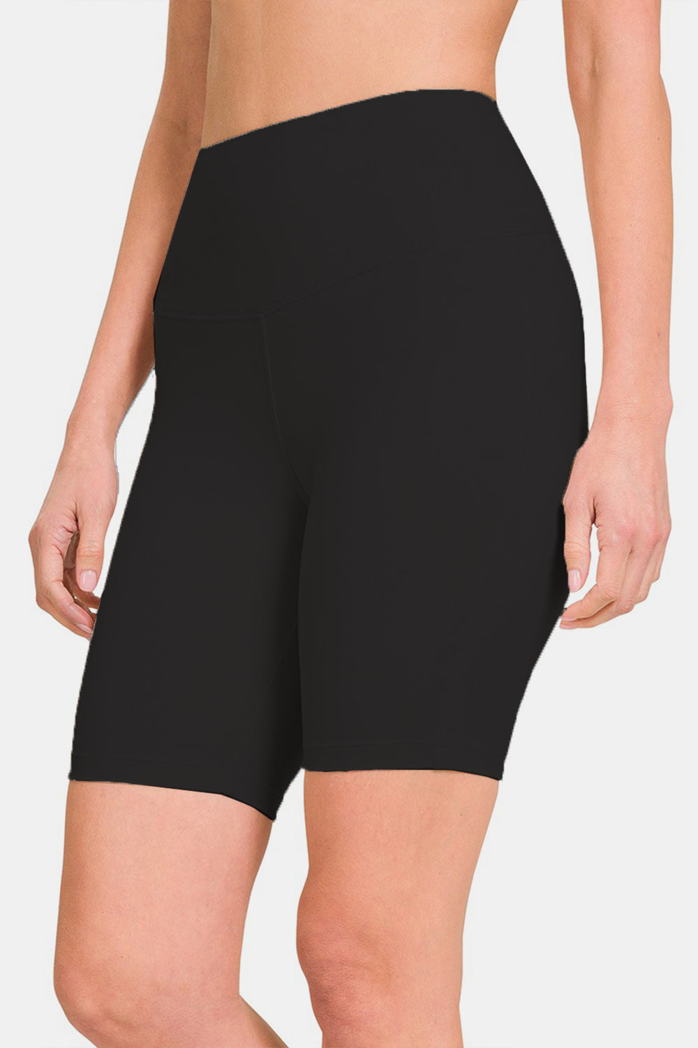 Zenana High Waist Active Shorts - felvior