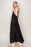 HYFVE Halter Neck Cover Up Maxi Dress - felvior