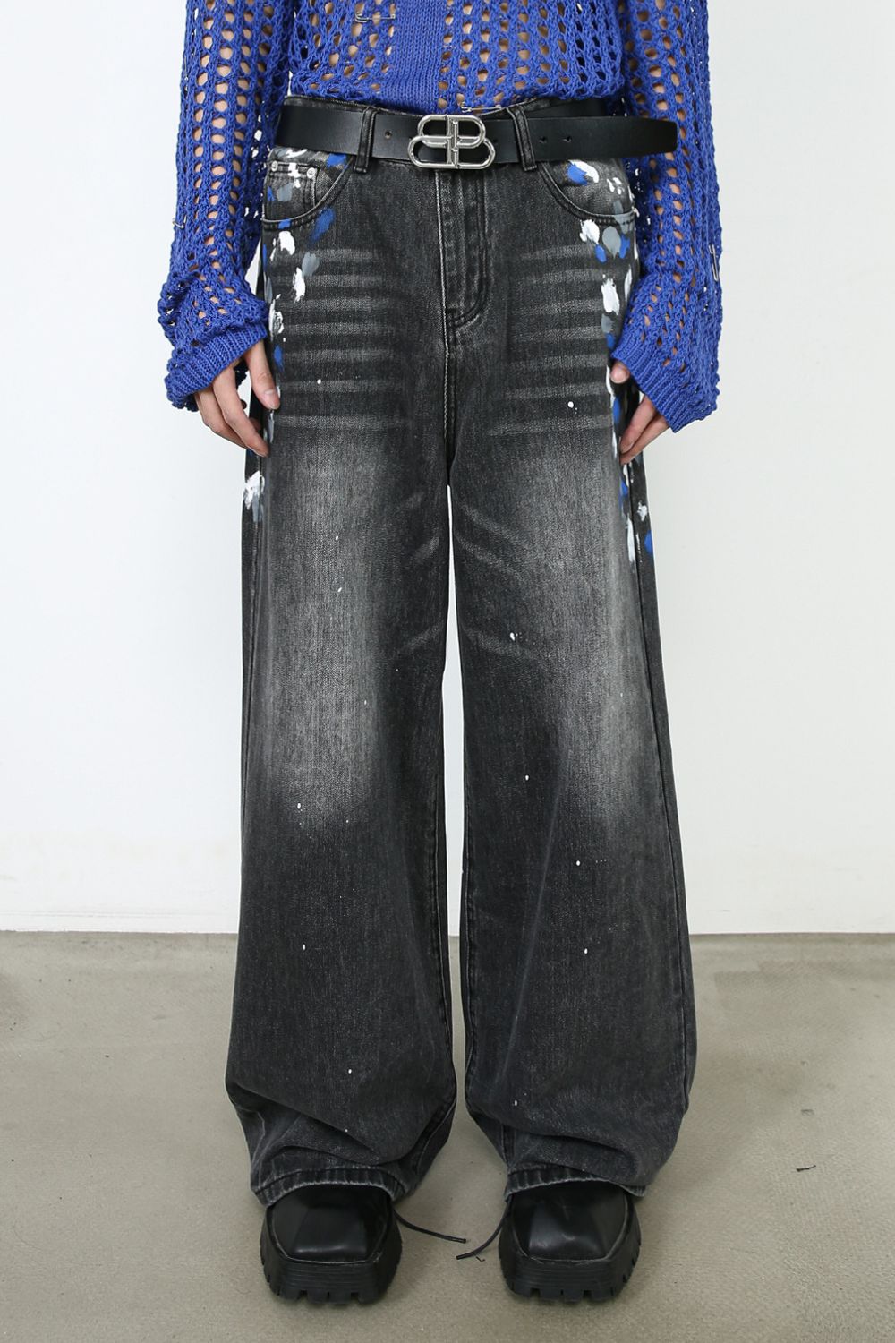 Men's Wide Leg Jeans Zweitbild