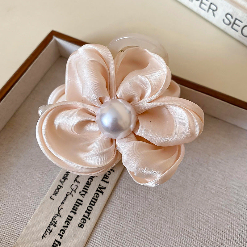 Flower Acrylic Hair Claw Clip - felvior