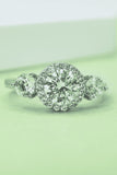 1 Carat Moissanite 925 Sterling Silver Ring - felvior