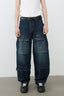 Men's Mid Rise Jeans with Cargo Pockets