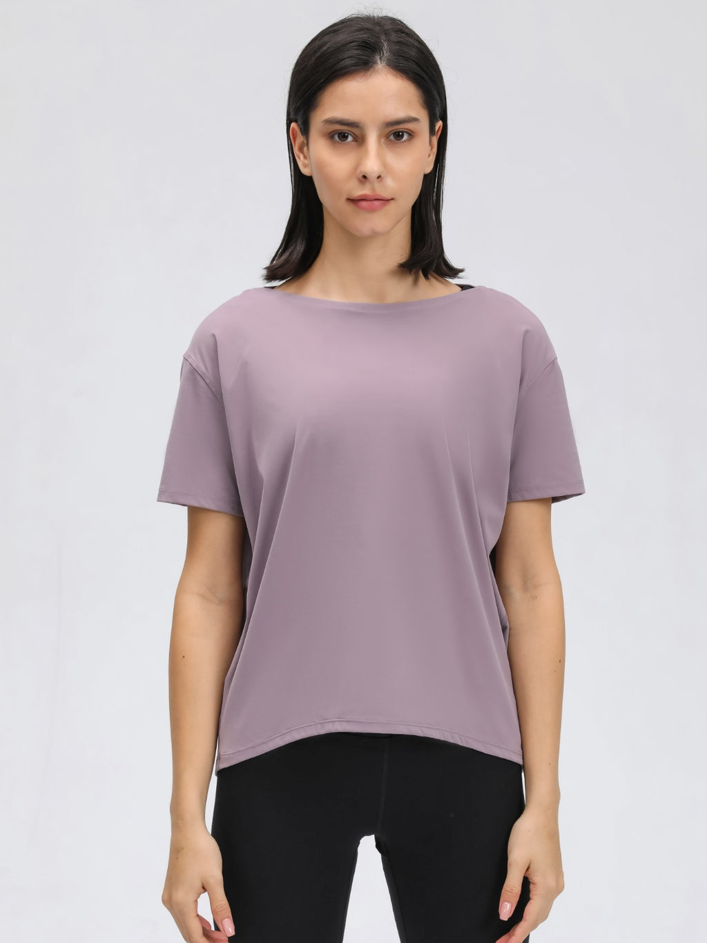 Millennia Round Neck Short Sleeve Active T-Shirt