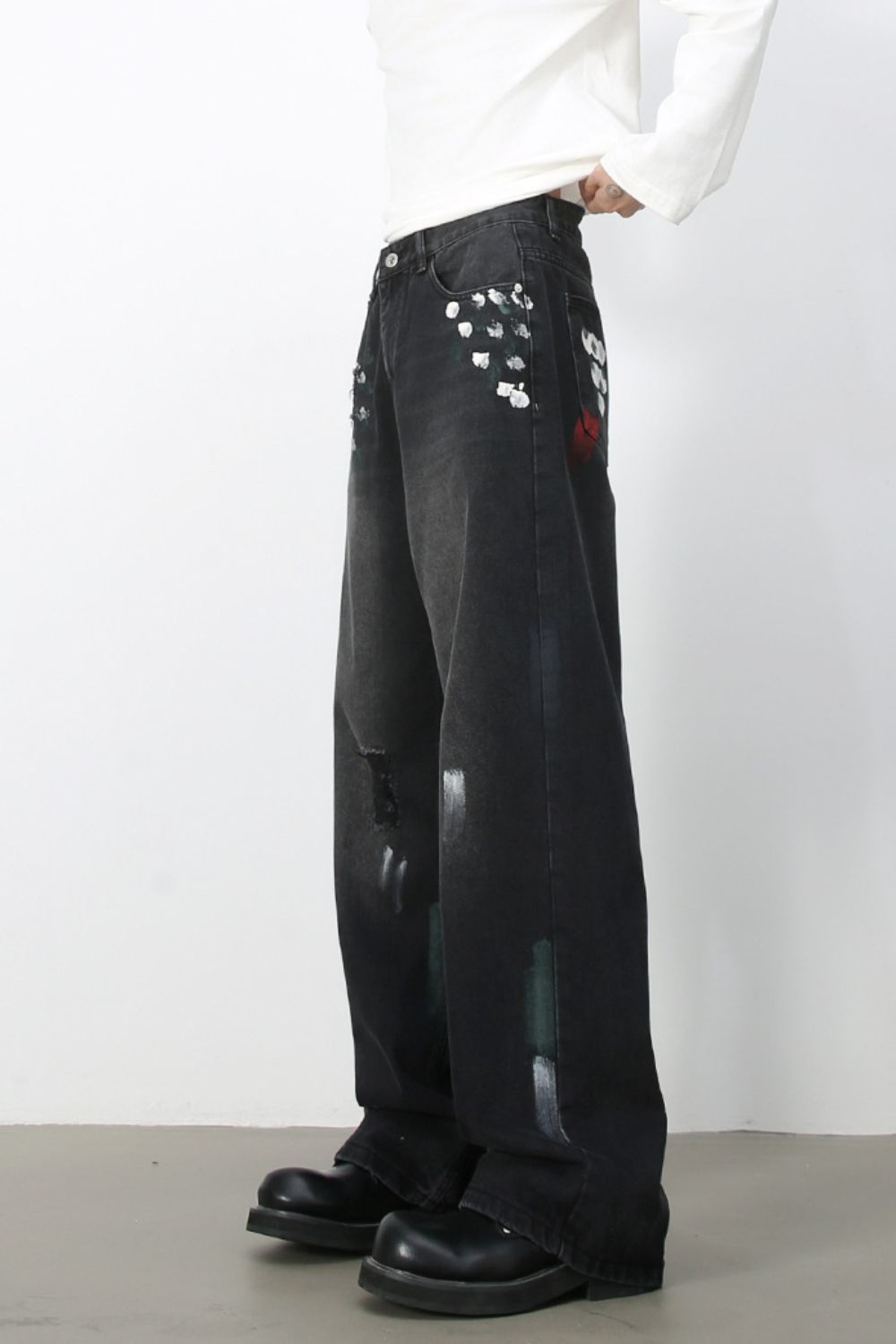 Men's Paint Loose Jeans