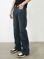 Men's Bootcut Jeans with Pockets