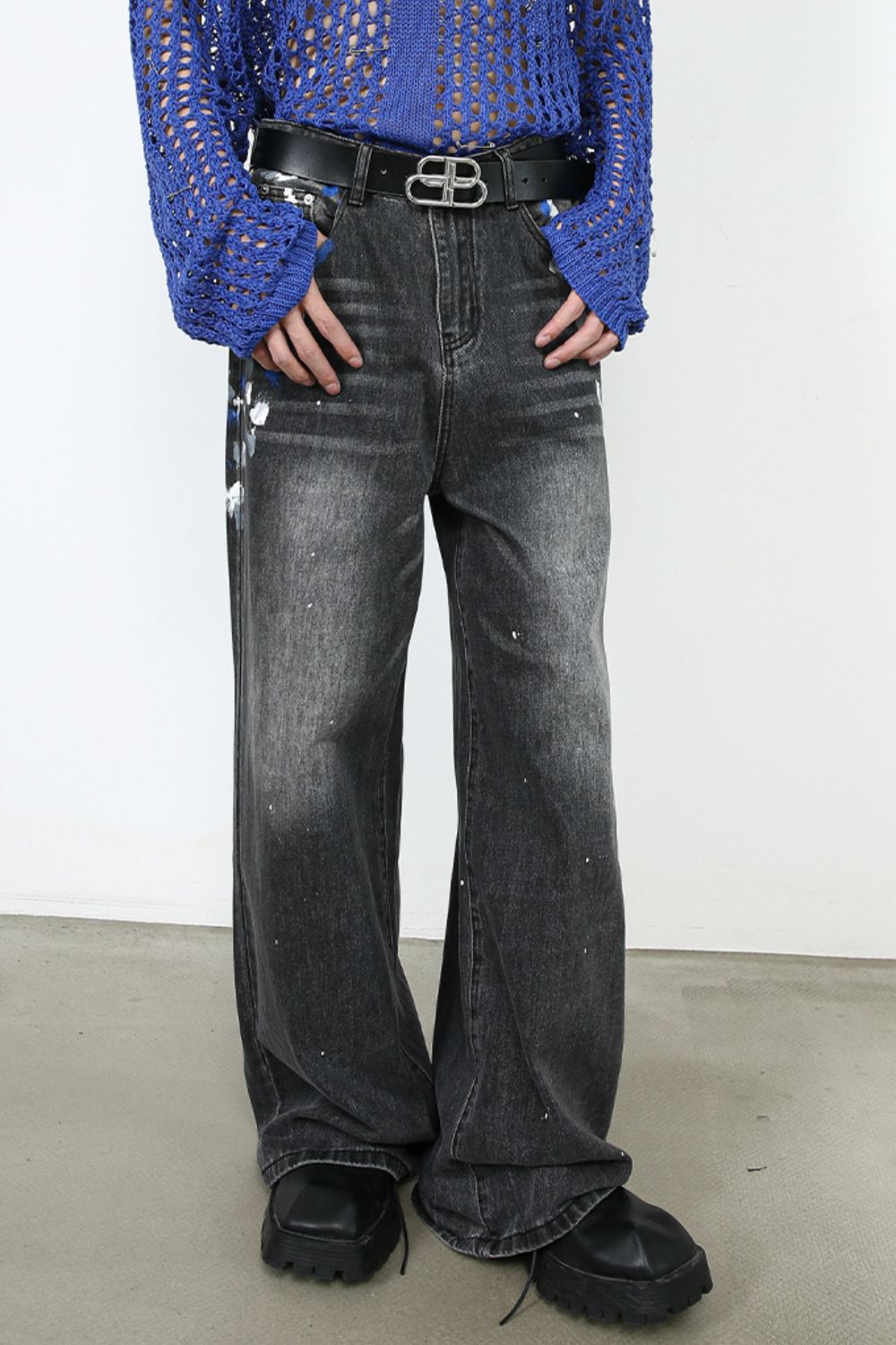 Men's Wide Leg Jeans