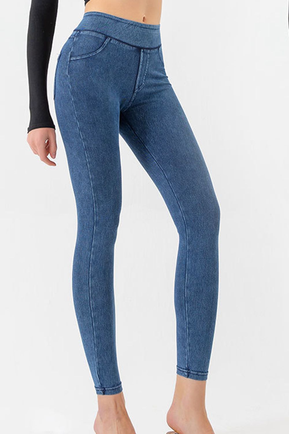 High Waist Skinny Jeans - felvior