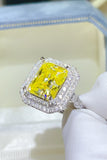 2 Carat Moissanite 925 Sterling Silver Ring - felvior