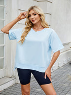 Round Neck Short Sleeve T-Shirt