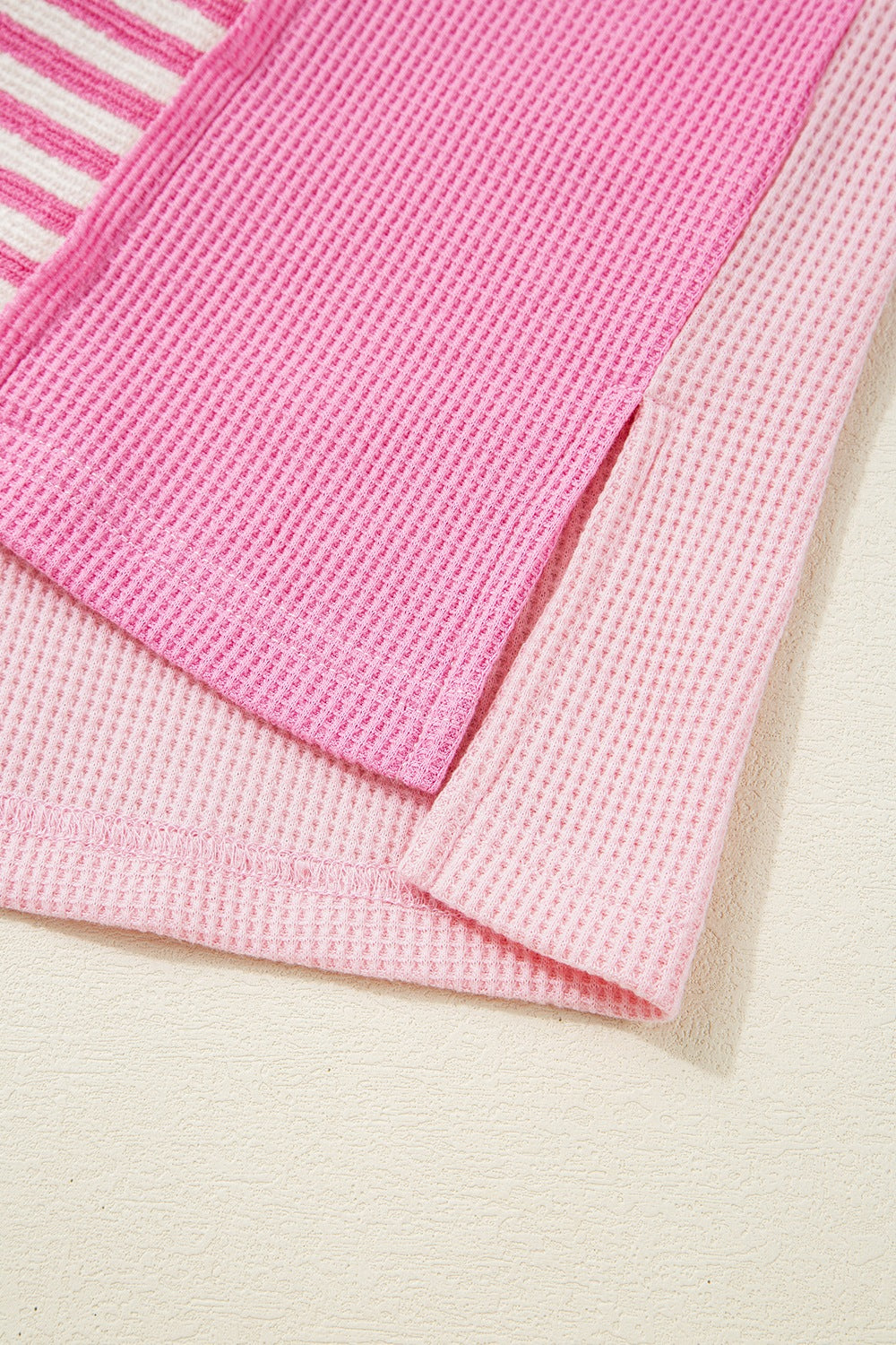 Stripe Color Block Half Sleeve T Shirt