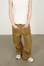 Men's Mid Rise Cargo Jeans