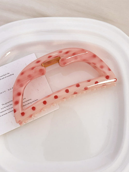 PC Polka Dot Hair Claw Clip - felvior
