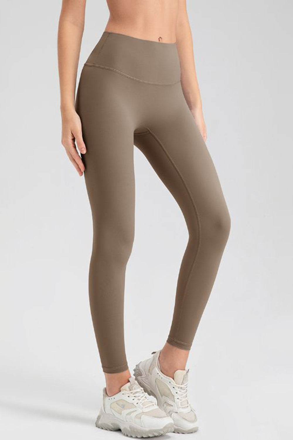 Wide Waistband Sport Leggings - felvior