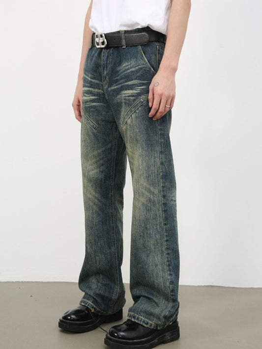 Men's Loose Fit Jeans - felvior