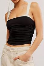 Square Neck Wide Strap Cami