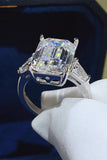 10 Carat Moissanite 925 Sterling Silver Ring - felvior