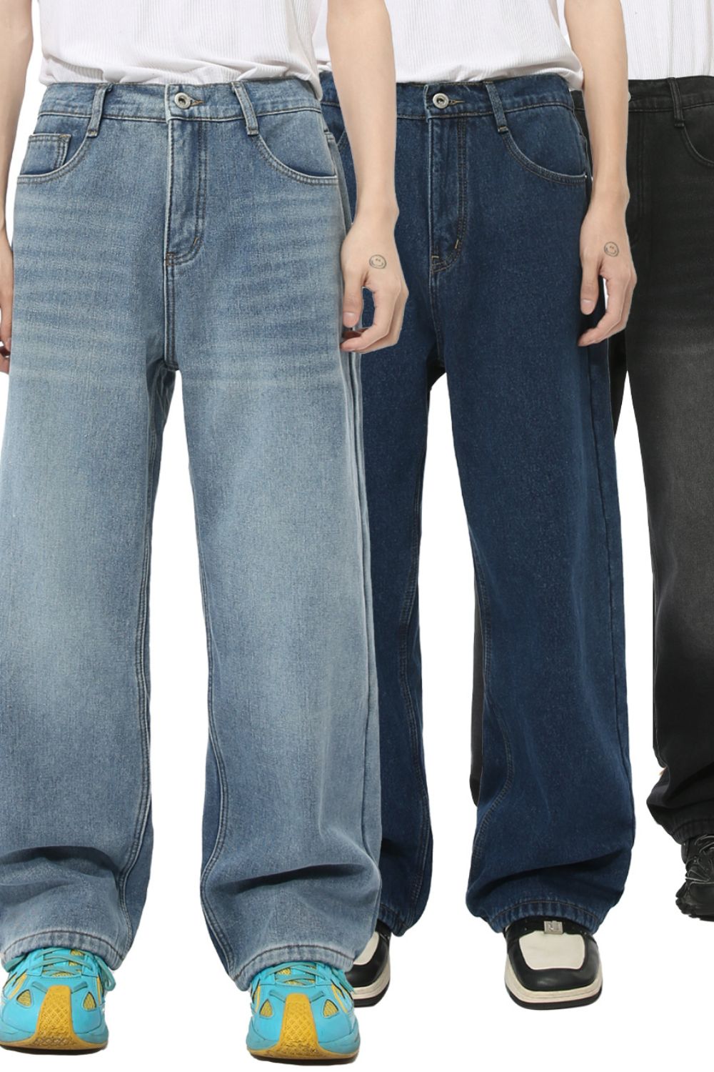 Men's Baggy Jeans with Pockets Hauptbild
