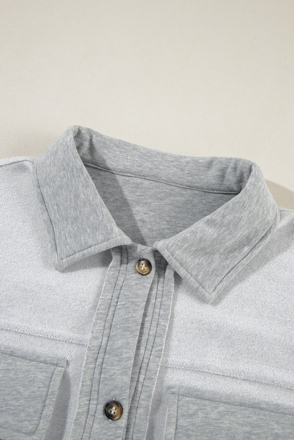 Pocketed Curved Hem Button Up Vest - felvior