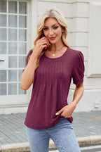 Round Neck Short Sleeve T-Shirt