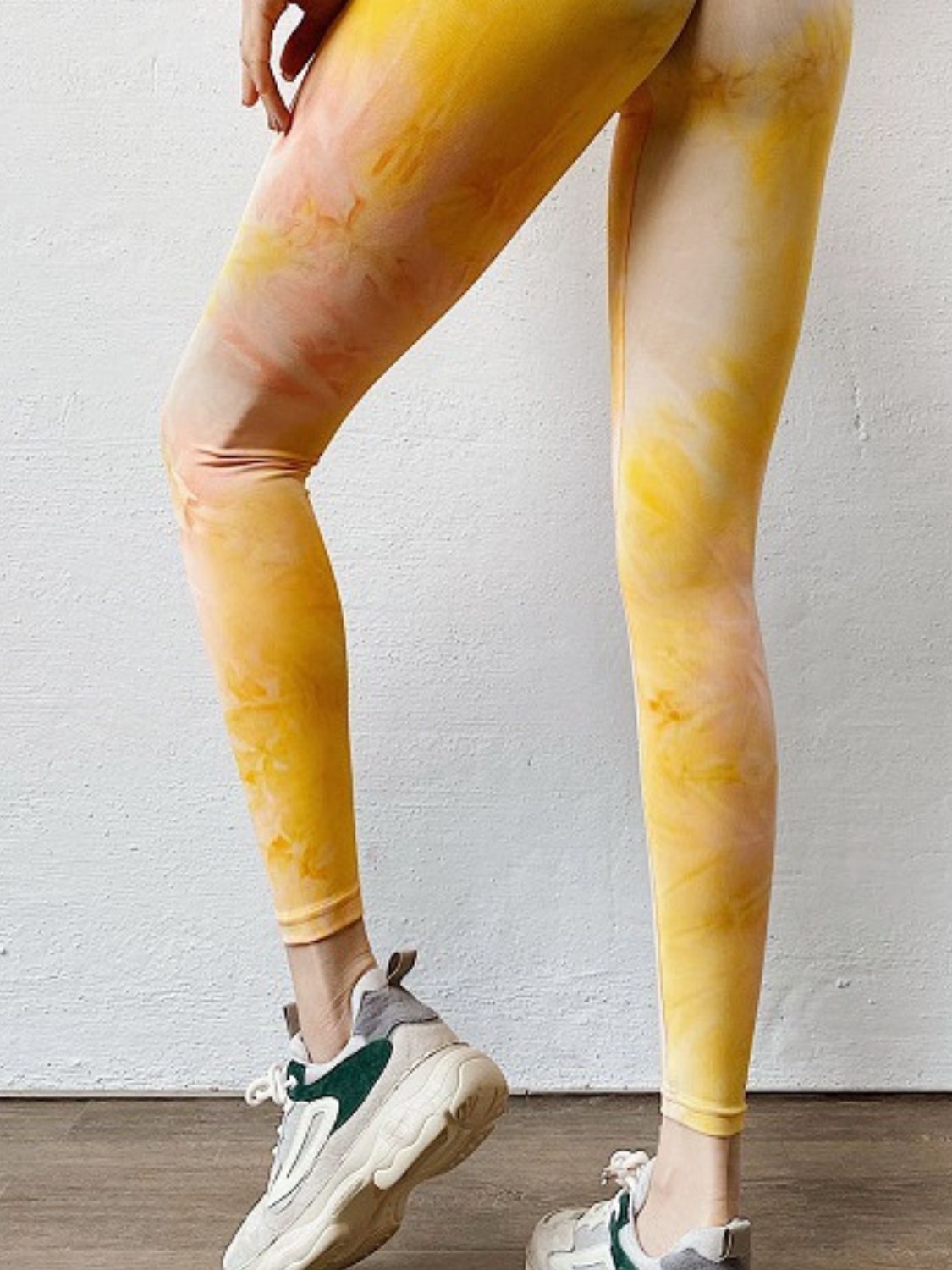 Tie-Dye High Waist Active Leggings - felvior