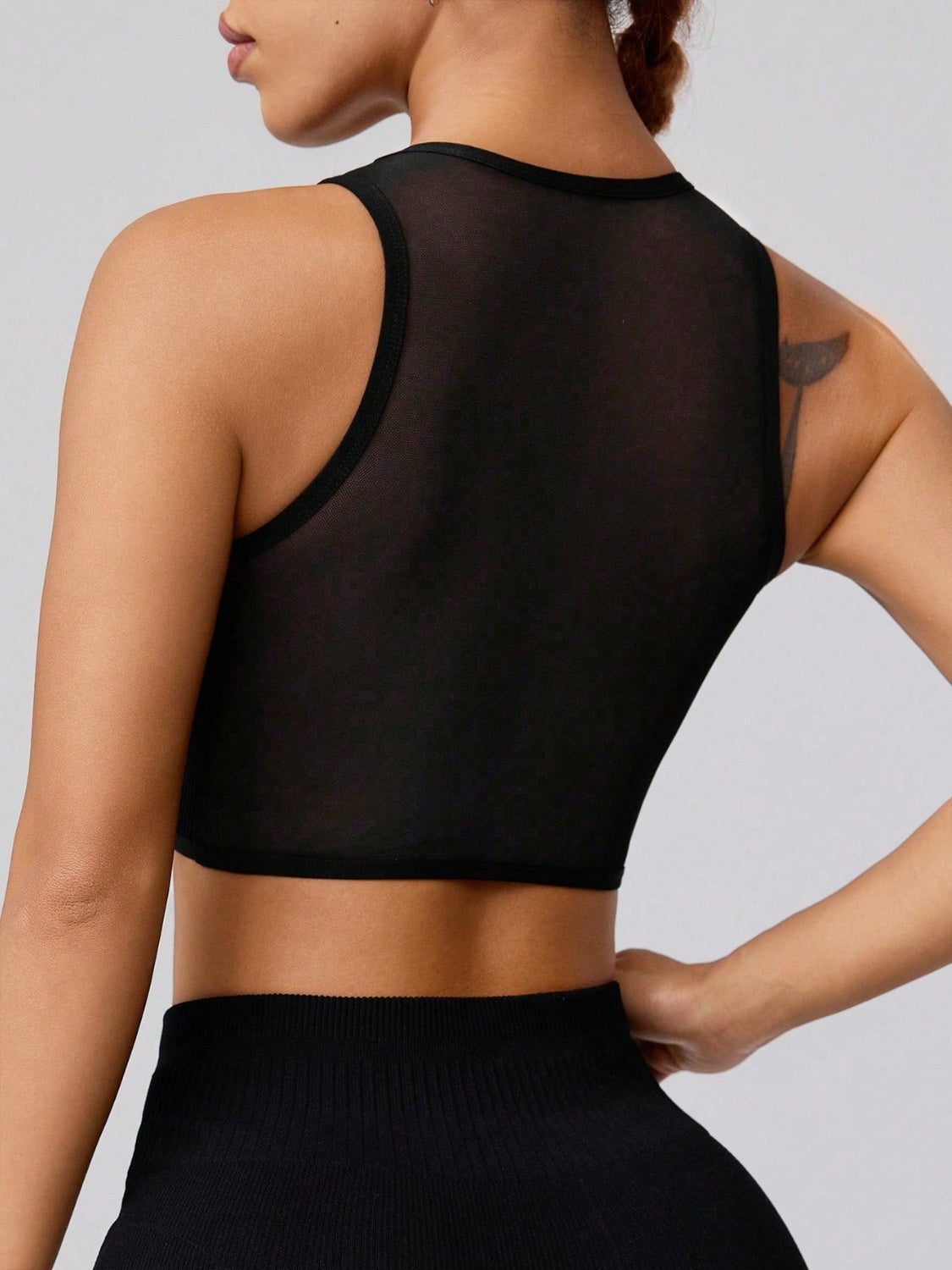 Round Neck Active Tank - felvior