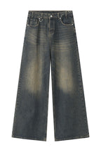 Men's Wide Leg Jeans with Pockets