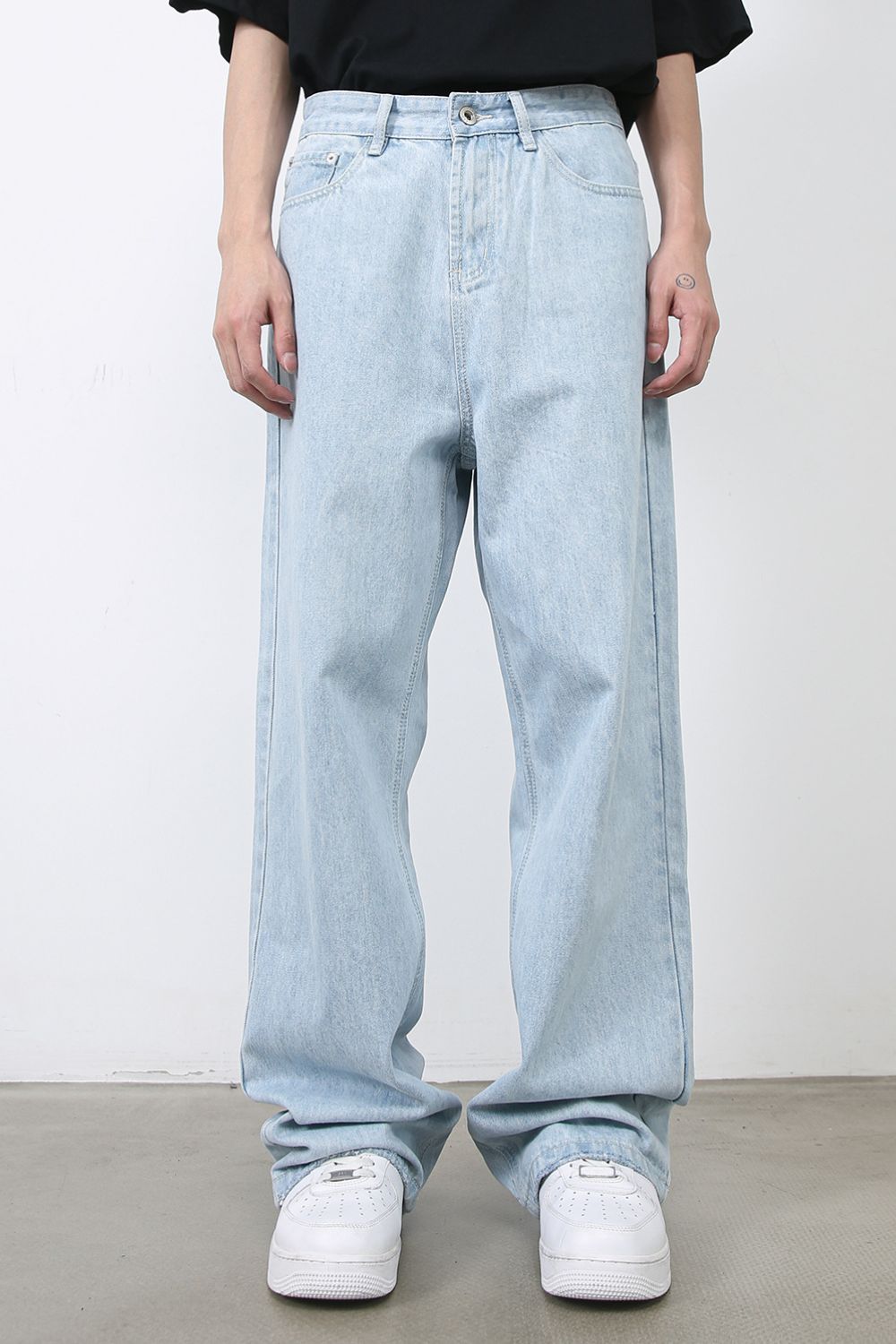 Men's Loose Fit Jeans with Pockets Zweitbild