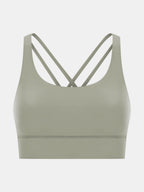 Millennia Crisscross Scoop Neck Active Tank