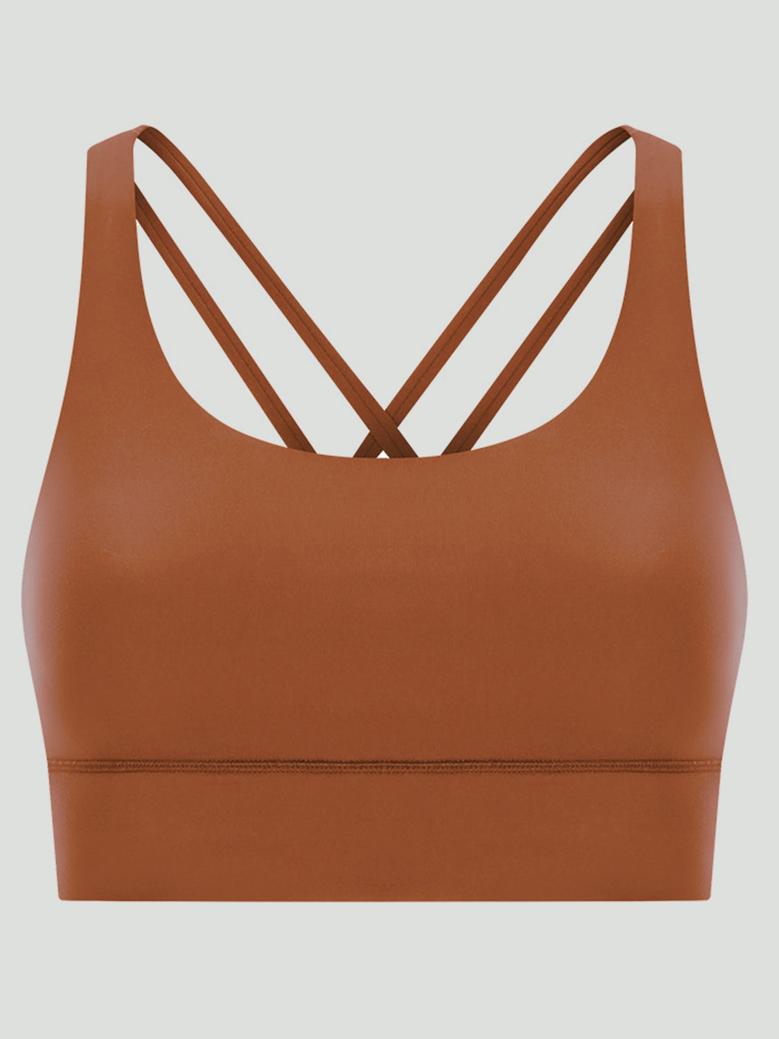 Millennia Crisscross Scoop Neck Active Tank - felvior