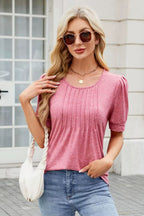 Round Neck Short Sleeve T-Shirt