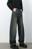 Men's Wide Leg Jeans - felvior