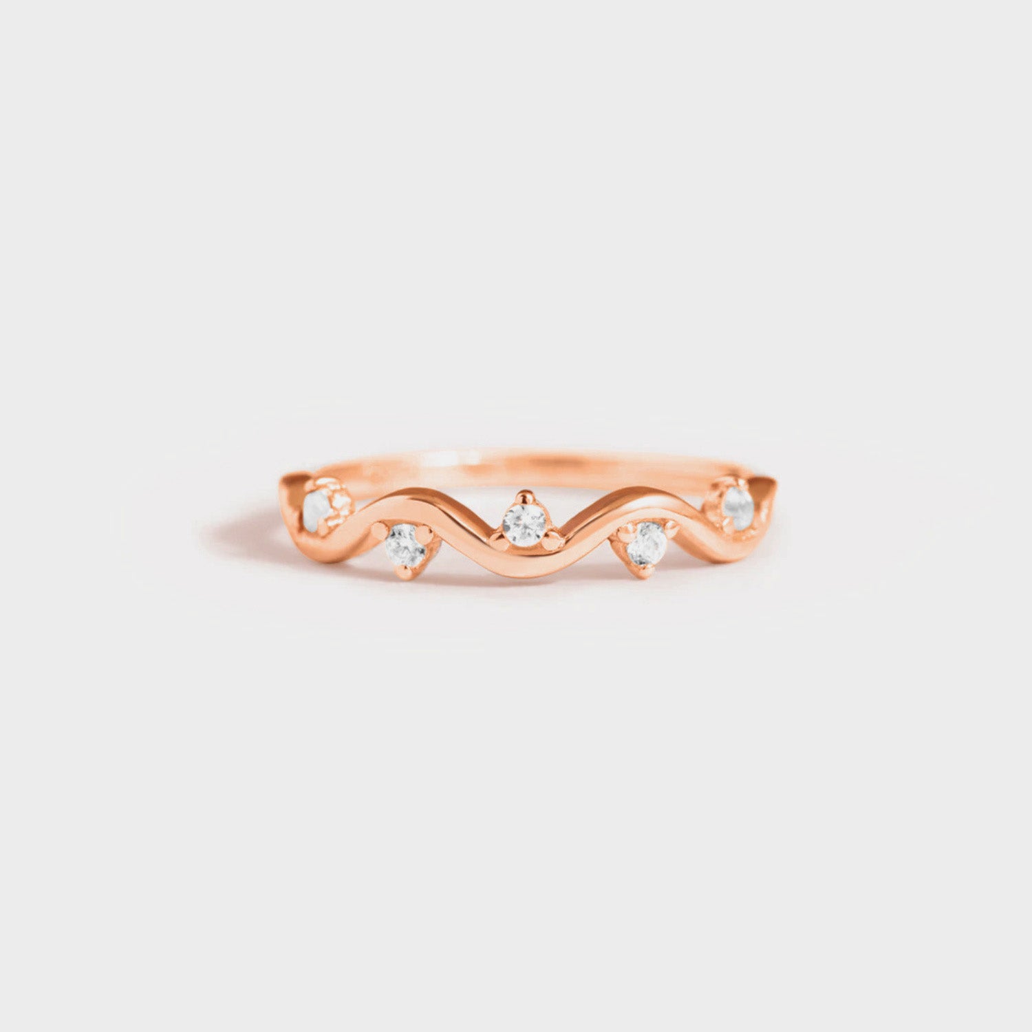 925 Sterling Silver Inlaid Zircon Ring - felvior