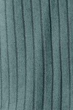 Basic Bae Full Size Ribbed Round Neck Long Sleeve Slit Top