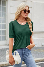 Round Neck Short Sleeve T-Shirt