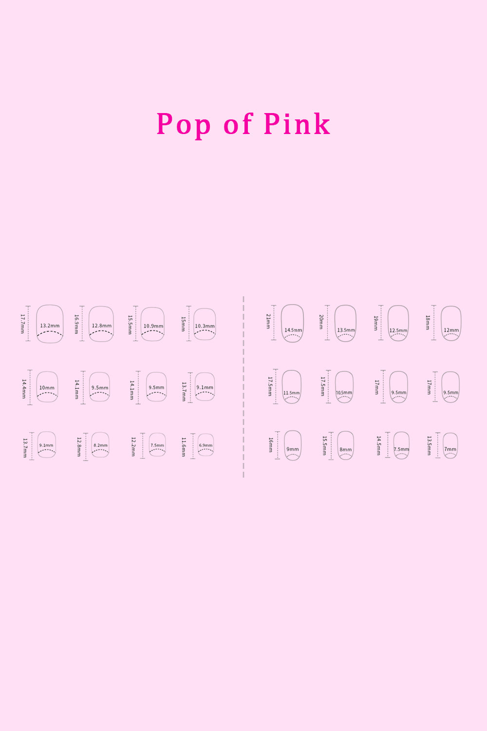 SO PINK BEAUTY Press On Nails 2 Packs - felvior