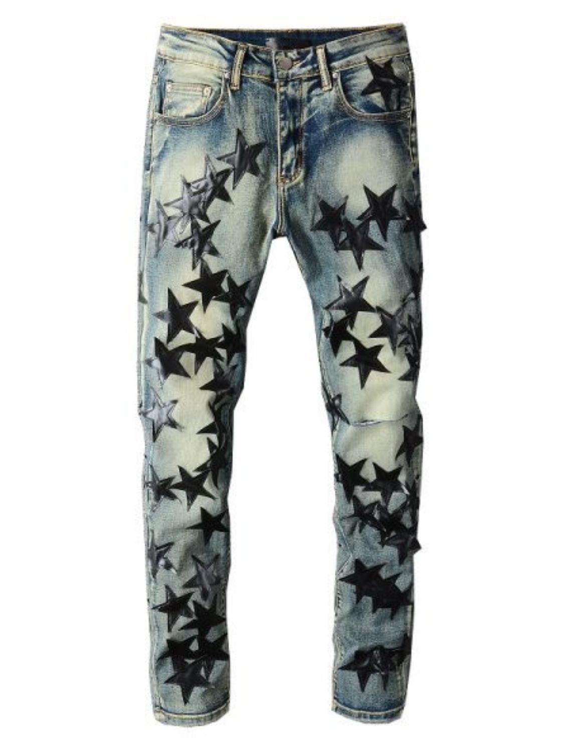 Men's Washed Star Slim Jeans Hauptbild