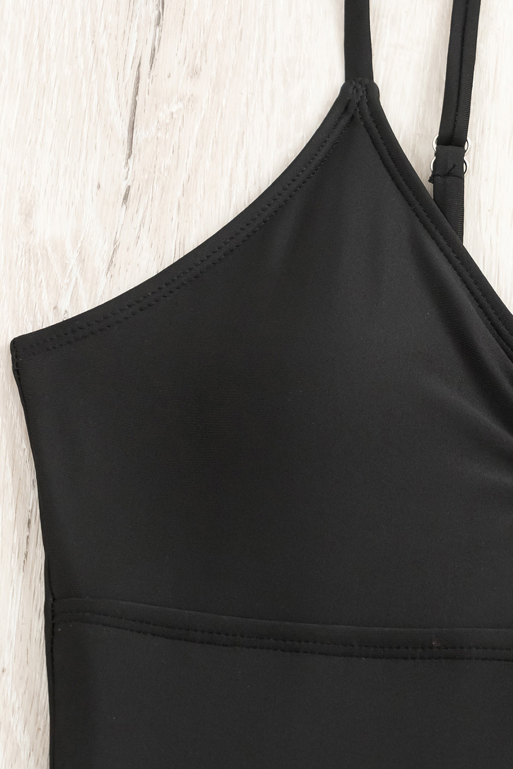 Cutout Spaghetti Strap One-Piece Swimwear - felvior