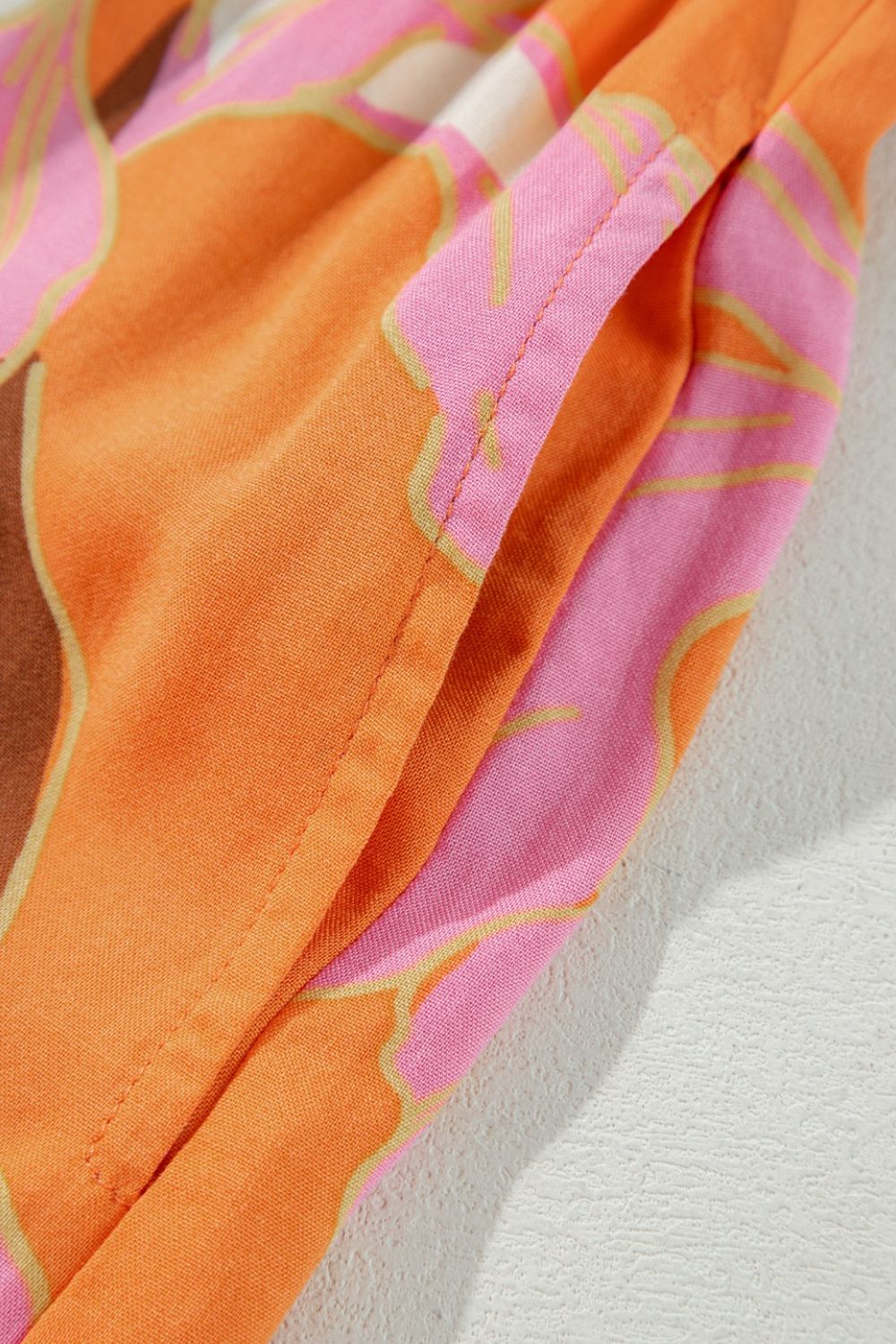 Floral Print Shirt and Shorts Set