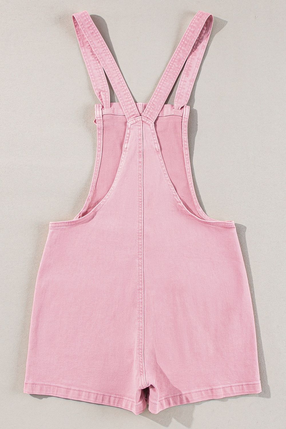 Knot Straps Denim Overalls with Pockets - felvior