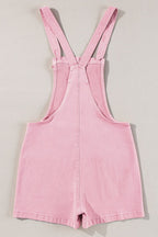 Knot Straps Denim Overalls with Pockets