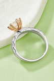 1 Carat Moissanite 925 Sterling Silver Ring - felvior