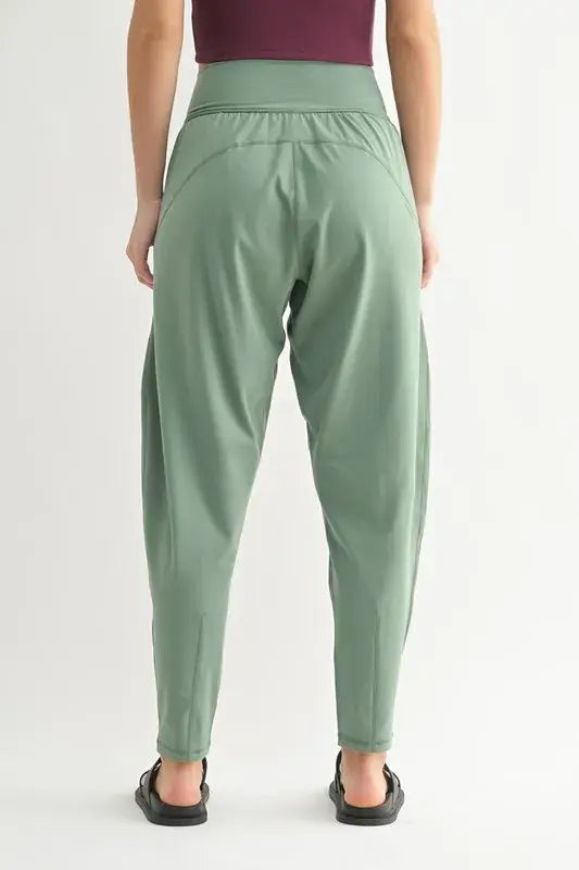 MONO B Flowbarrel High Waist Active Pants