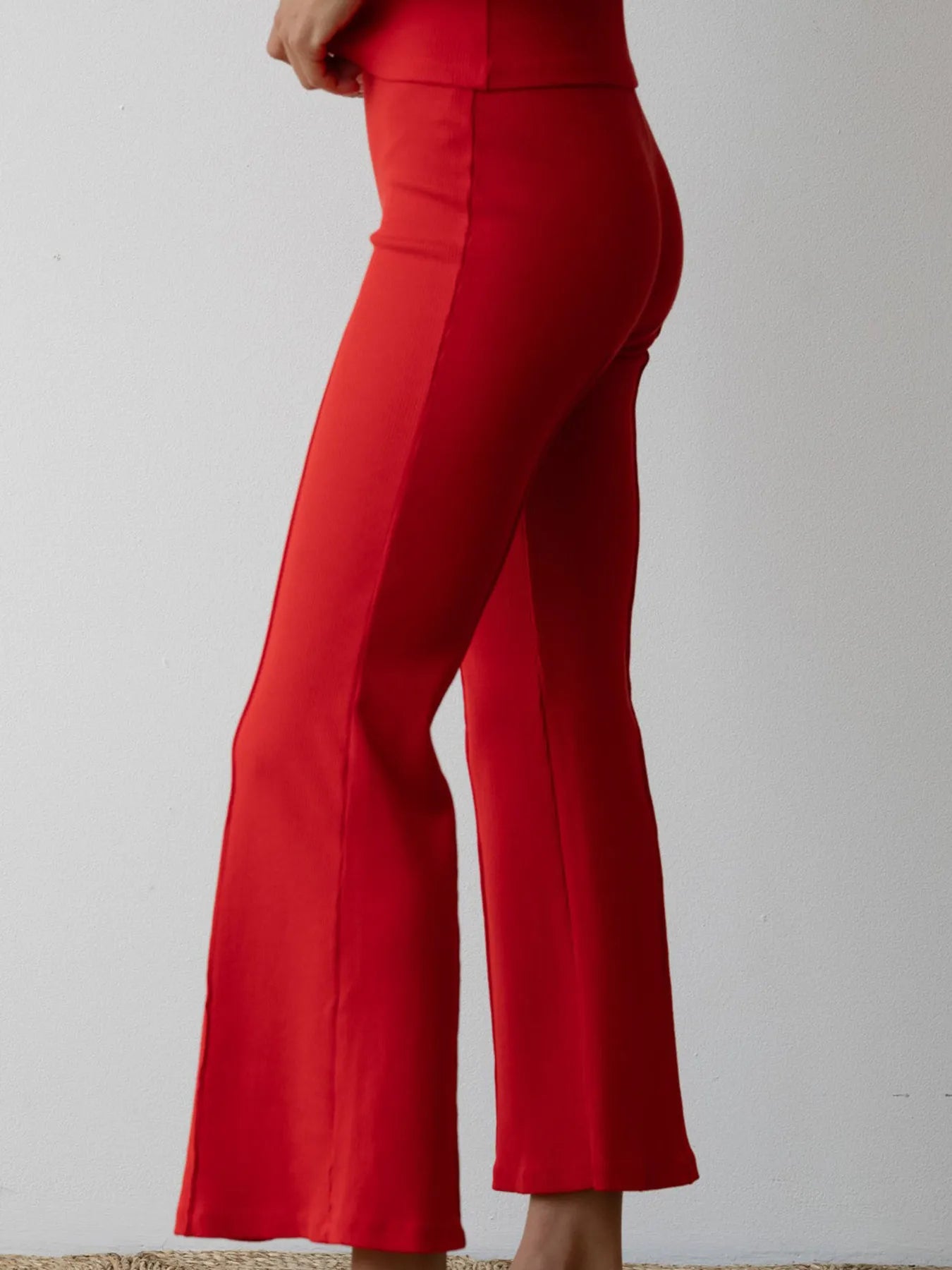 High-Waisted Flare Pants Secondary image