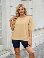 Round Neck Short Sleeve T-Shirt