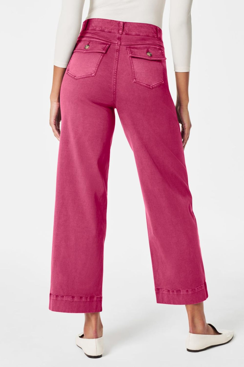 High Waist Jeans with Pockets - felvior
