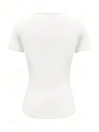 Round Neck Short Sleeve T-Shirt