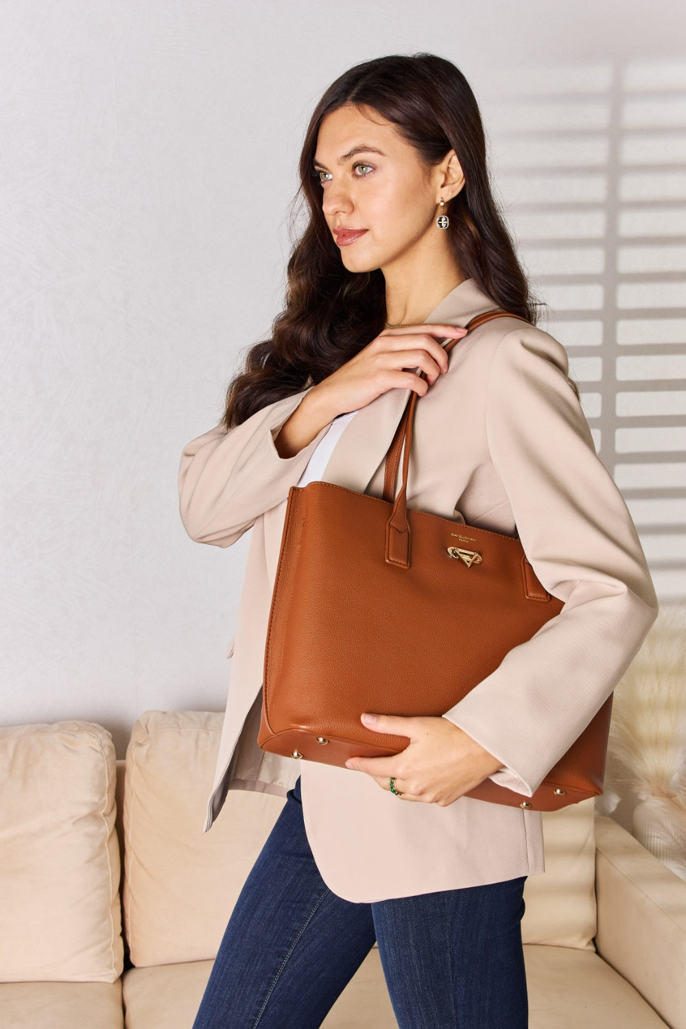 David Jones Katie Work Tote Bag - felvior